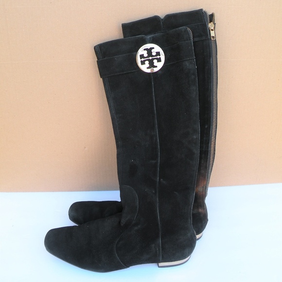 Tory Burch Shoes - TORY BURCH SUEDE LEATHER BOOTS SIZE 7 M